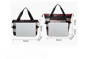 Multifunkciós, vízálló táska - fekete