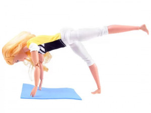 Joga fitnesz baba kb 30 cm