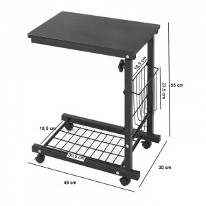 Gurulós laptoptartó állvány