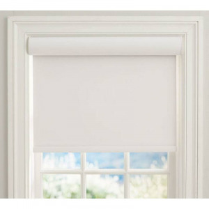 Elite Home ablakra szerelhető sötétítő és árnyékoló roló, fém házban, fehér, 90x120cm