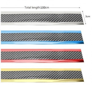 Küszöbvédő matrica autóra arany