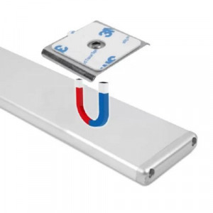 Vezeték nélküli indukciós LED lámpa - USB-ről tölthető, 30 cm - MS-079