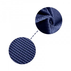 Rugalmas, nyújtható étkezőszék huzat, székvédő, tartós, mosható 1db, kék