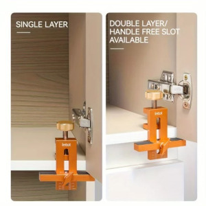 Multifunkciós szekrényajtó szerelő szerszám