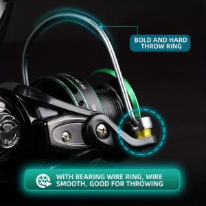 Szupererős duplafékes pontyhorgász orsó, SNK3000