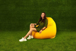 Kültéri XXL babzsákfotel - 70x110x110