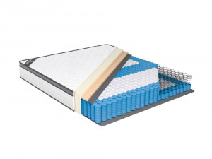 Sincere 120x200x26cm táskarugós ortopéd matrac, 7 komfortzónával