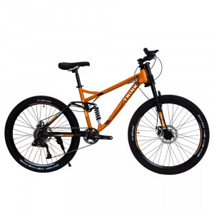 Trink B216-orange 26" hegyikerékpár tárcsafékes összteleszkóp narancs