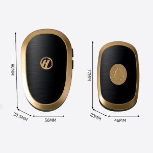 Vezeték nélküli ajtócsengő szett 2+1