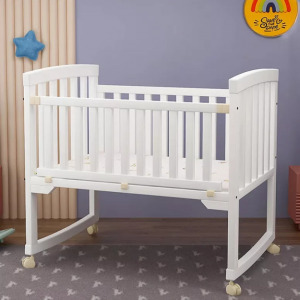 BeComfort rácsos babaágy szúnyoghálóval BG01 104x60x85cm