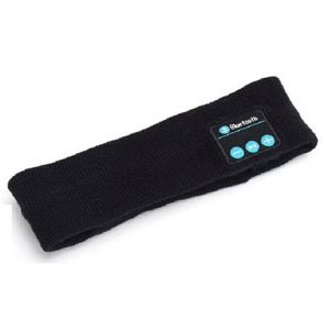 Midy Vezeték nélküli Bluetooth sport fejpánt fekete színben