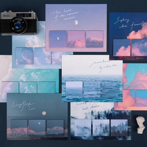 60 lapos jegyzettömb -Bárányfelhők