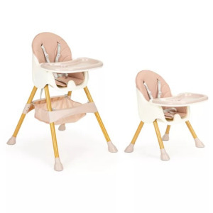 Baba etetőszék 2in1 Ecotoys - babaülés, etetőszék, magas szék, kényelmes, biztonságos
