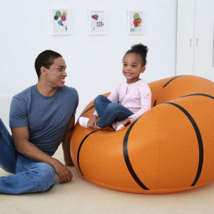 Bestway felfújható Basketball fotel 6+ gyerekeknek 114cmx112cmx66cm