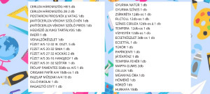 Iskolakezdési csomag 3. osztályos tanulók részére