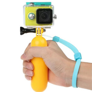 Vízben úszó akciókamera markolat, GoPro/DJIAction/Insta360 kompatibilis