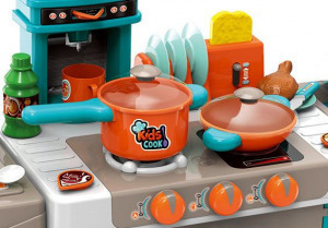 Nagy játékkonyha, türkiz