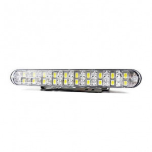 Univerzális autós LED nappali menetfény, DRL, 2x8W, E4 jelöléssel