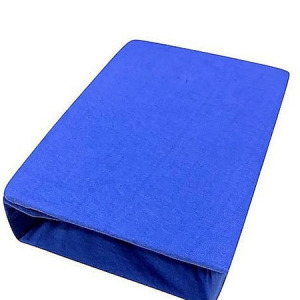 Sofy pamut gumis lepedő, 100x200 cm - sötétkék színben - MS-557