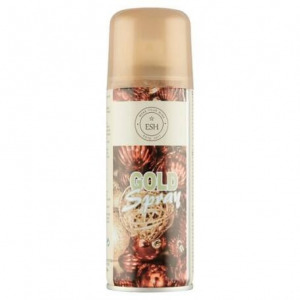 Arany csillám ideiglenes hajszínező spray, csillámspray - 250ml