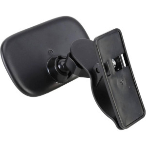 Napellenzőre csatolható megfigyelő tükör autóba - fekete 3R-2161