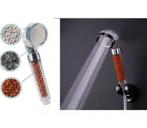 Vízlágyító, klórtalanító és víztisztító zuhanyfej
