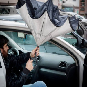 Fordított esernyő - felhő mintával - MS-275