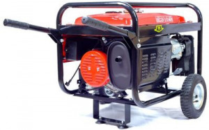 Royalkraft benzinmotoros generátor áramfejlesztő, kerekes 9500W, RK9500WH
