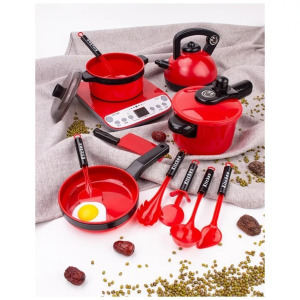 Konyhai játékok gyerekeknek, piros