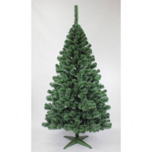 Élethű műfenyő- tűleveles, méregzöld árnyalat - 200 cm