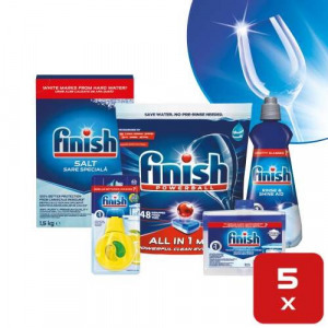 Finish mosogatógép kezdőcsomag 5 részes