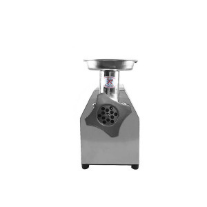 INOX, rozsdamentes acél ipari húsdaráló, 2500W, 230kg/óra