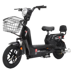 Golden Eagle Pro kétszemélyes robogó fekete 350W 50-70km, 20 Ah