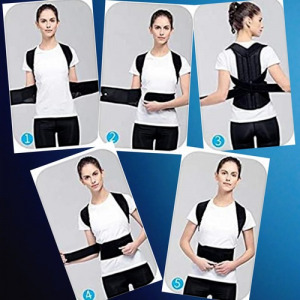Felfújható testtartás javító hátpánt, tartásjavító heveder