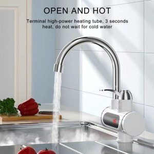 1+1 elektromos vízmelegítő alsó bekötésű csaptelep