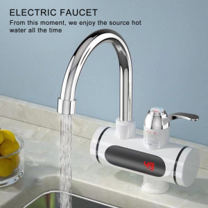 1+1 elektromos vízmelegítő alsó bekötésű csaptelep