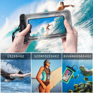 Vízálló telefontok, vízhatlan telefontok kék