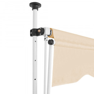 Feltekerhető napellenző, bézs, 300x120 cm