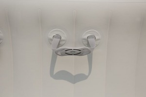 TAHITI Airjet masszázsmedence puhafalú 180x66 cm