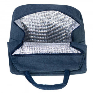 Thermo uzsonnás táska, ételhordó, kék