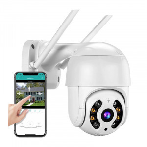 OEM felügyeleti IP kamera 2MP kültéri PTZ motoros IR WIFI Zoom Full HD