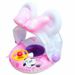 Minnie egeres felfújható beülős, baba/gyerek úszógumi