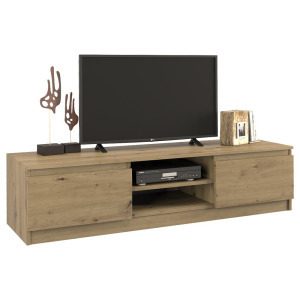Shannan RTV120 TV állvány, 120x36x40 cm, tölgy