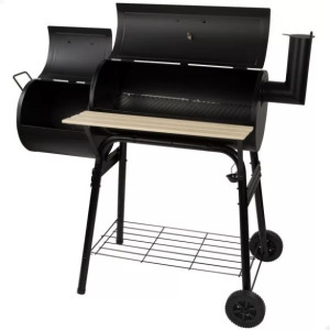 Aktive BBQ faszenes grillsütő kerekekkel