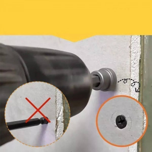 Mágneses csavar rögzítő, mágneses bitfej (5 db) 25 mm