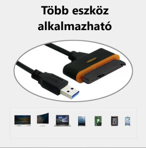 SATA-USB 3.0 adapter kábel, 2.5/3.5
