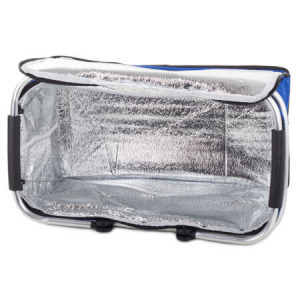 Piknik kosár thermóval - kék