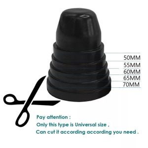 Autós fényszóró védő gumiharang, porvédő, vízálló, hőálló, 50-70 mm