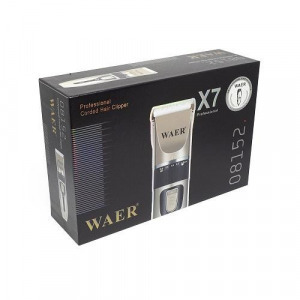 Akkus hajnyírógép szett, 4 különböző fej, extra tisztítófolyadék