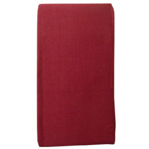 Sofy pamut gumis lepedő, 100x200 cm - bordó színben - MS-555